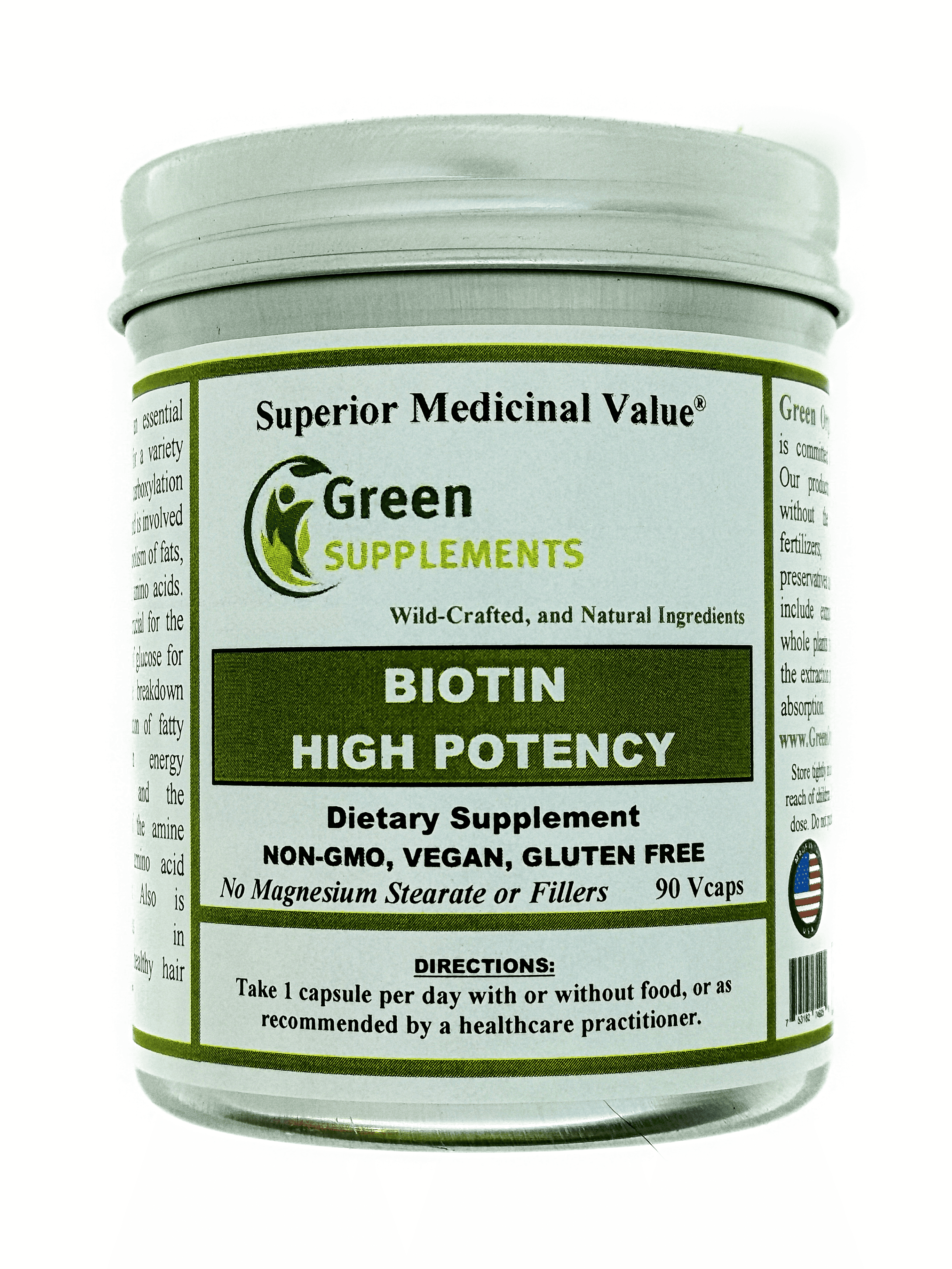 Biotin, High Potency